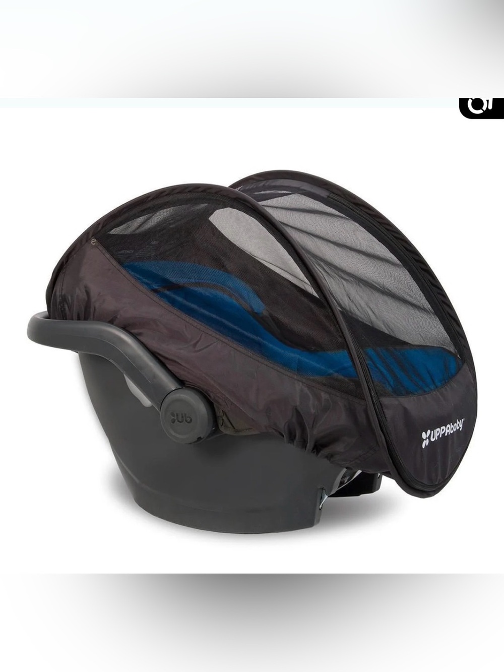 UPPAbaby Cabana Car Seat Share in grey and orange